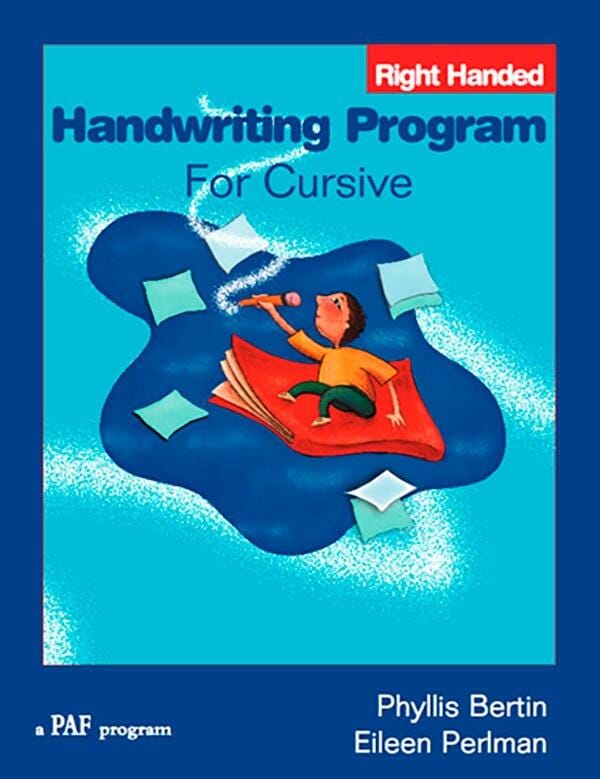 PAF Handwriting Program for Cursive Student Workbook - Right-Handed 2212268